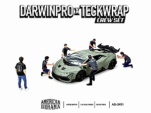 *** PRÉ-VENDA *** Tenda DarwinPRO x Teckwrap 1:64 American Diorama PV12943