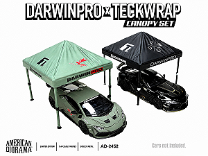 *** PRÉ-VENDA *** Tenda DarwinPRO x Teckwrap 1:64 American Diorama PV12993