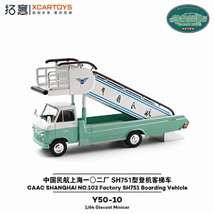 CAAC SH751 Boarding Vehicle 1:64 XCARTOYS Verde