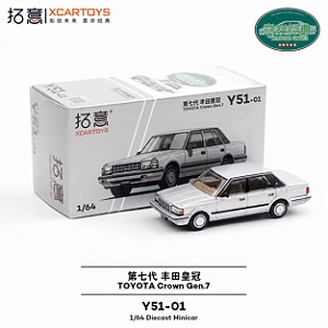 Toyota Crown Lowrider 1:64 XCARTOYS Prata