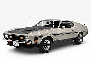 Ford Mustang Boss 351 1971 1:18 Sunstar