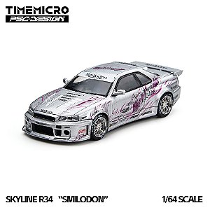 *** PRÉ-ORDER *** R34 Tiger Tooth Smilodon Nightingale PSC Design 1:64 TimeMicro QTD3