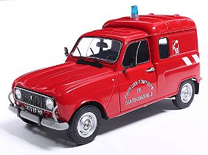 *** PRÉ-VENDA *** Renault 4LF4 1976 Bombeiro 1:18 Solido Vermelho PV12996
