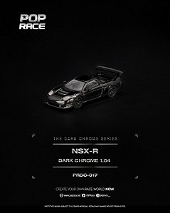 *** PRÉ-ORDER *** NSX-R 1:64 POP RACE Dark Chrome QTD4