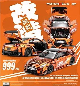 *** PRÉ-VENDA *** LB-Silhouette WORKS GT Nissan 35GT-RR 1:64 MOTORHELIX