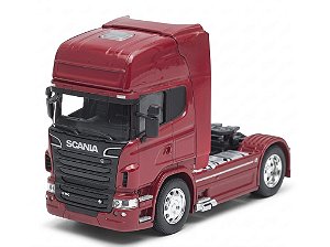 Scania R 730 V8 (4X2) 1:32 Welly Vermelho