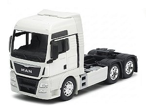 MAN TGX XXL (6X4) 1:32 Welly Branco