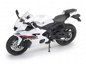 Yamaha YZF-R6 1:12 Welly Branco