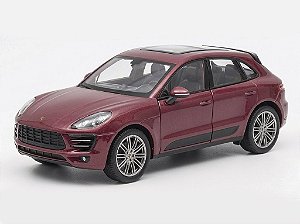 Porsche Macan Turbo 1:24 Welly Vermelho