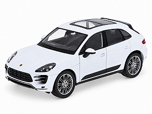 Porsche Macan Turbo 1:24 Welly Branco