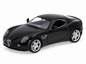 Alfa Romeo 8C Competizione 1:24 Welly Preto