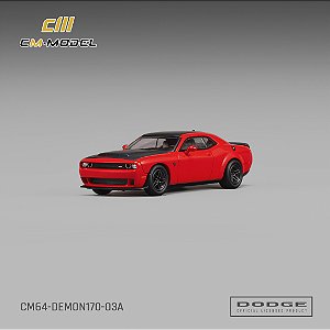 *** PRÉ-ORDER *** Dodge Challenger SRT Demon 170 TorRed 2023 1:64 CM Model QTD3