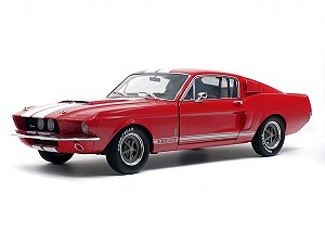 *** PRÉ-ORDER *** Mustang Shelby GT500 1967 1:18 Solido Vermelho