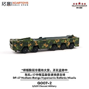 *** PRÉ-ORDER *** DF-17 Medium-Range Hypersonic Ballistic Missile 1:100 XCARTOYS