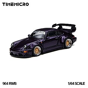 *** PRÉ-ORDER *** RWB 964 1:64 TimeMicro Purple QTD3