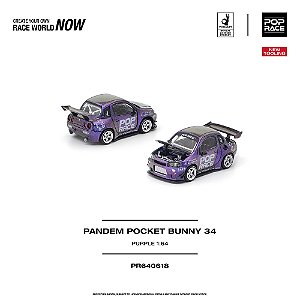 *** PRÉ-ORDER *** PANDEM Rocket Bunny 34 1:64 POP RACE Purple QTD3