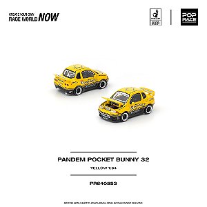 *** PRÉ-ORDER *** PANDEM Rocket Bunny 32 1:64 POP RACE Amarelo QTD3