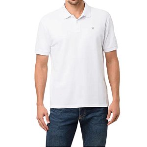Camiseta Polo Calvin Klein Jeans Branco  CKJM202-0900
