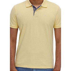 Camisa Polo Ogochi M/C Essencial Slim Amarelo   007001001-0169