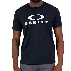 Camisa Oakley Logo SS II Preto   F0A406185-02E
