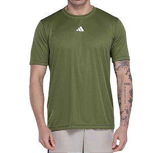 Camiseta Adidas Treino Básica Verde    JD5590
