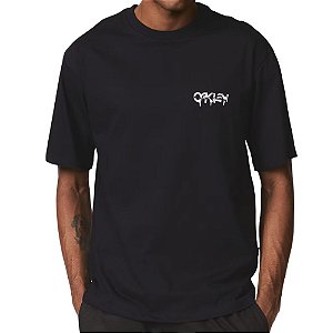 Camiseta Oakley B1B Melted Metal Tee FOA407505-02E