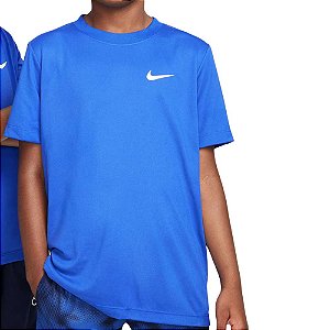 Camiseta Nike Dri-FIT Swoosh Infantil FZ5198-480