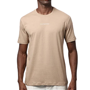 Camiseta Calvin Klein Jeans Caqui Médio CJKM106I-0716