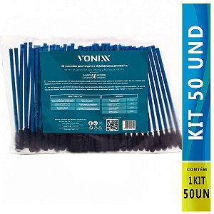 Vonixx Mini Stick Pequeno 50 Unidades | Bastões De Espuma Absorvente Para Detalhamento De Alta Precisão | REF:5032