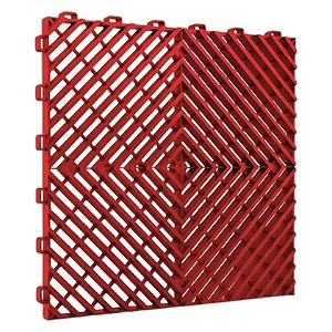 MANDALA PISO MODULAR 30X30 - VERMELHO REF:5494