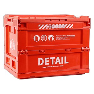 SGCB Caixa Dobrável 26,6L | Organização, Resistência e Praticidade | Suporta até 75kg | Material PP Sustentável | REF:5063