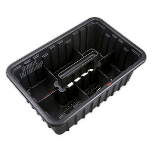 Caixa de Ferramentas SGCB com 5 Divisórias Removíveis | Alta Resistência e Organização Profissional | REF:2874