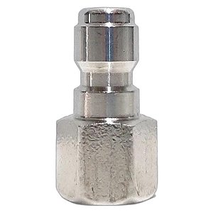 Pino Engate Rápido Snow Fêmea 1/4” Sigma Tools | Aço Inox para Lavadoras Alta Pressão | REF: 6130