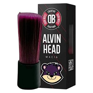 DUB BOYZ Alvin Head Soft | Refil para Kit Alvin Drush | Cerdas Sintéticas Macias | Limpeza Segura e Precisa REF:5914
