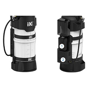 Pulverizador IK Foam Pro 12 Com Bateria e Carregador| Espuma Profissional para Limpeza Avançada | 6L | REF:6218