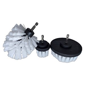 Sigma Kit 3 Escovas Macias para Furadeira | Limpeza Profunda, Alta Versatilidade e Cerdas Seguras para Superfícies Sensíveis | REF: 6230