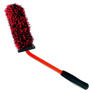 Escova de Microfibra Angular para Rodas Kers | Limpeza Precisa e Confortável | REF:6241