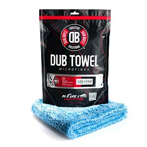 DUB Boyz Toalha Microfibra MIC 500GSM 40x40cm Azul - Ultra Absorvente e Segura | REF:5075
