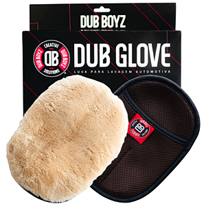 DUB Boyz Luva de Lavagem Automotiva | Microfibra Macia e Ergonômica | Alta Proteção e Eficiência | REF:5079