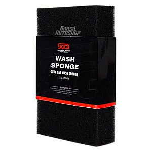 Esponja de Lavagem SGCB 200x125x45mm | Espuma Macia e Alta Absorção | Lavagem Segura e Suave | REF:2895