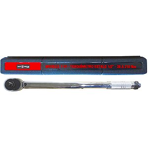 Torquímetro de Estalo 1/2" SGT-TQ-01 | 28 a 210Nm | Alta Precisão | REF:5917