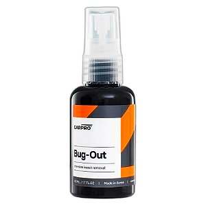 CarPro Bug-Out 50ml | Removedor de Insetos Seguro para Pintura, Vidros e Cromados | Proteção Eficaz | REF:1769
