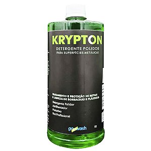 Go Eco Wash Krypton 1L | Limpeza Profunda e Brilho Seguro para Metais, Plásticos e Borrachas | REF:5462
