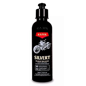 Razux Silvert 240ml | Polidor Tira Riscos para Motos e Bikes | Acabamento Profissional | REF:5783