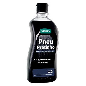 Pretinho de Pneu Vintex 500ml Vonixx | Brilho Seco, Hidratação e Proteção Antirrachaduras | Alto Rendimento | REF:3200
