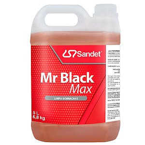 Sandet Mr. Black 5L | Pretinho Líquido para Pneus com Brilho Intenso | Rendimento Profissional | REF: 2794