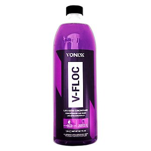 Shampoo V-Floc 1,5L Vonixx | Super Concentrado, Rendimento até 600L, pH Neutro e Alta Lubrificação | REF:3223