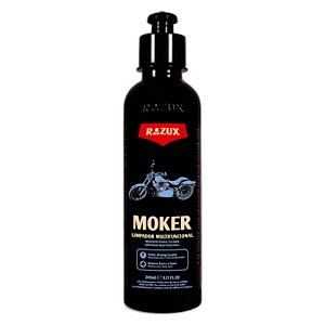 Razux Moker 240ml | Limpador Multifuncional para Motocicletas e Bicicletas | Compacto e Eficiente | REF:5778