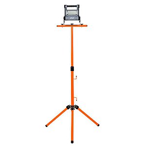 SOLVER | Tripé para Refletor Ajustável SLP-TP1 | Suporte para 2 Refletores | Altura de até 1,28m | Estável e Portátil | REF:4911