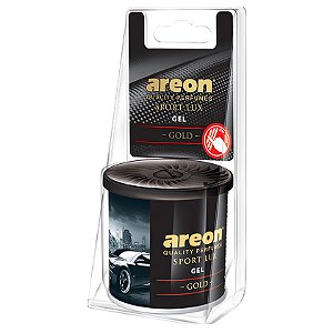 Areon Gel Can Blister Sport Lux Gold | Aromatizante em Gel de Longa Duração para Carros e Ambientes | REF: 5808
